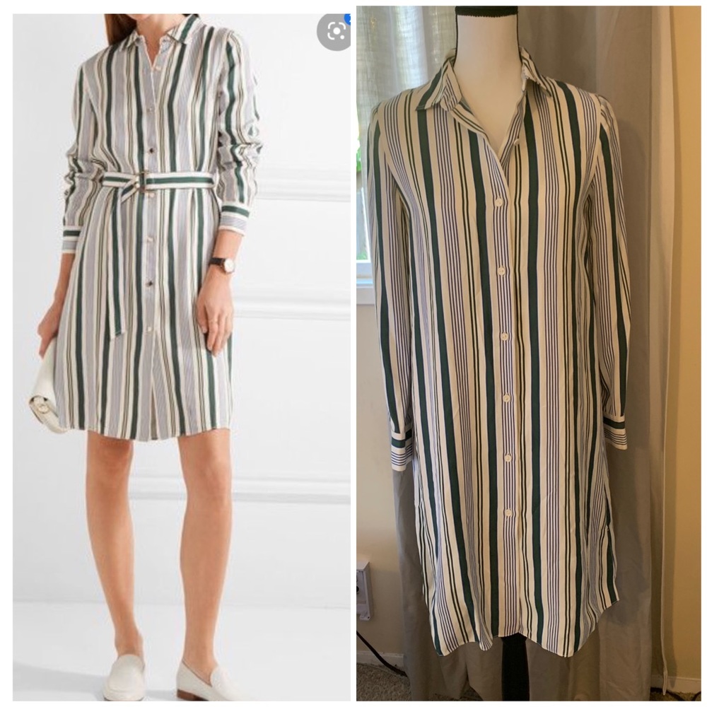 TORY BURCH VILLA SHIRT DRESS size XS